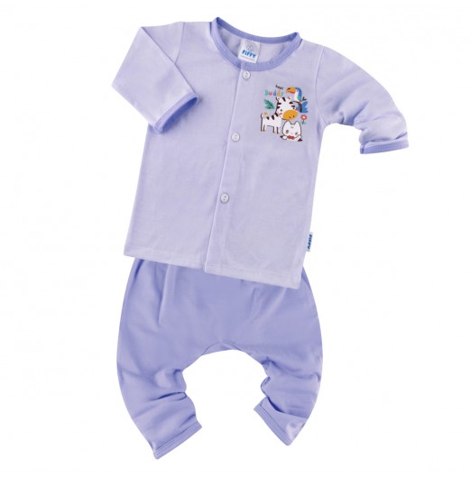 FIFFY BABY BEST BUDDY LONG SLEEVE VEST SUIT