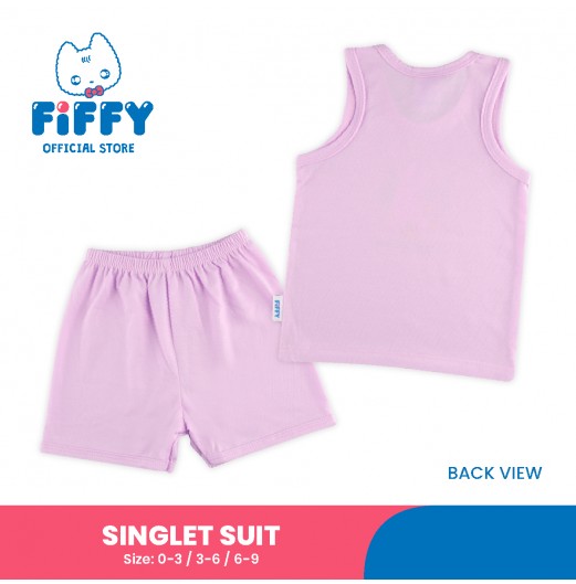 FIFFY RABBIT GARDEN SINGLET SUIT