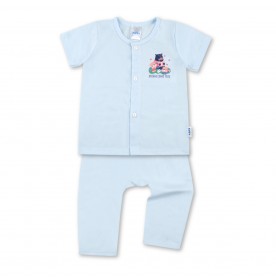 FIFFY DREAM COME TRUE SHORT SLEEVE VEST+ LONG PANT SUIT