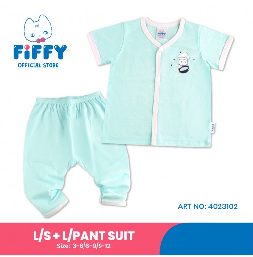 FIFFY COOKING STAR SHORT SLEEVE VEST+ LONG PANT SUIT