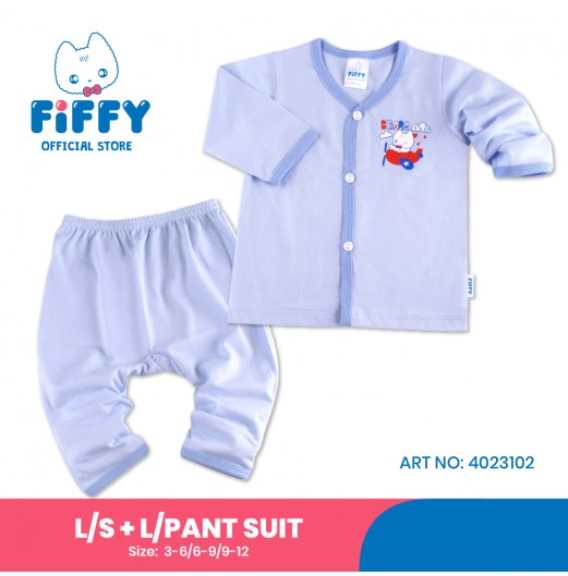 FIFFY FLYING BABY LONG SLEEVE VEST SUIT