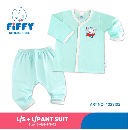 FIFFY FLYING BABY LONG SLEEVE VEST SUIT