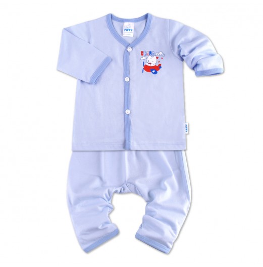 FIFFY FLYING BABY LONG SLEEVE VEST SUIT