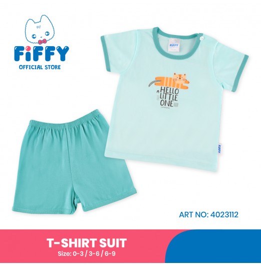 FIFFY LEISURE FELINE T-SHIRT SUIT