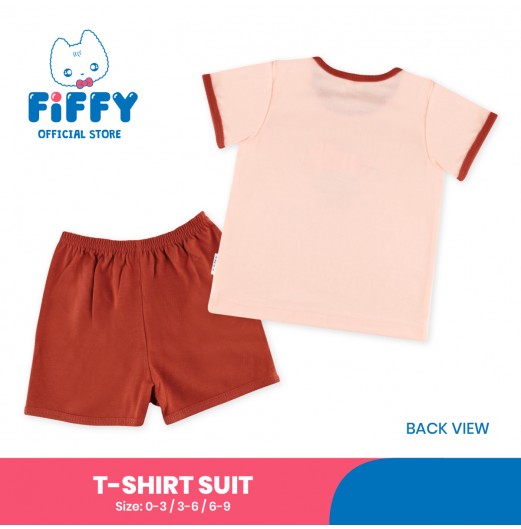 FIFFY LEISURE FELINE T-SHIRT SUIT