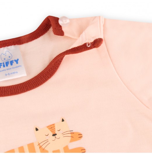 FIFFY LEISURE FELINE T-SHIRT SUIT