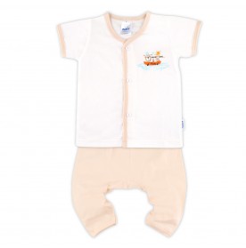 FIFFY BEAR BOATING TIME SHORT SLEEVE VEST+ LONG PANT SUIT