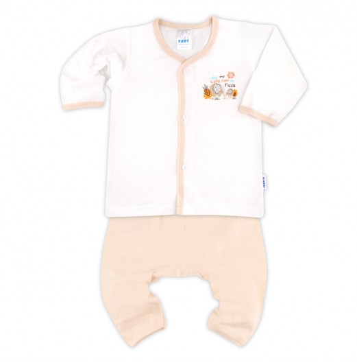 FIFFY ELEPHANT HAPPY TIME LONG SLEEVE VEST SUIT