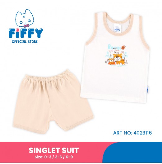 FIFFY TIGER SWEET GATHERING SINGLET SUIT