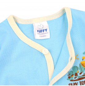 FIFFY BAJU BAYI STAY TOGETHER SHORT SLEEVE VEST + LONG PANT SUIT (4025002)