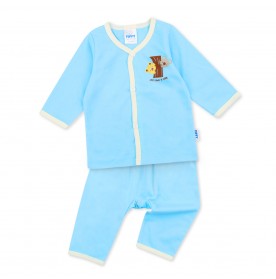 FIFFY BAJU BAYI LET'S HIDE AND SEEK LONG SLEEVE VEST SUIT (4025003)