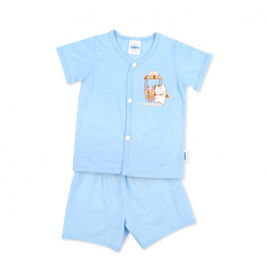 FIFFY ICE CREAM SHOP SHORT SLEEVE VEST SUIT