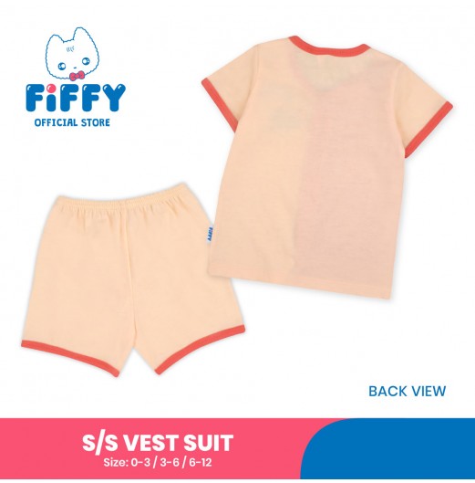 FIFFY BAJU BAYI ENJOY THE SEA SHORT SLEEVE VEST SUIT (4025009)