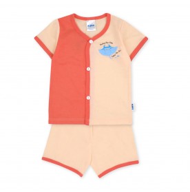 FIFFY BAJU BAYI ENJOY THE SEA SHORT SLEEVE VEST SUIT (4025009)