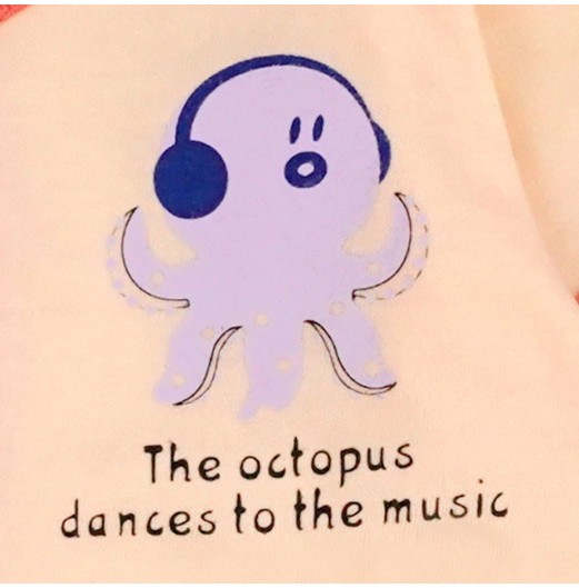 FIFFY BAJU BAYI THE OCTOPUS SHORT SLEEVE VEST + LONG PANT SUIT (4025010)