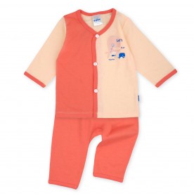 FIFFY BAJU BAYI PLAY TOGETHER LONG VEST SUIT (4025011)