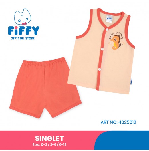 FIFFY BAJU BAYI BY THE SEAHORSE SINGLE SUIT (4025012)