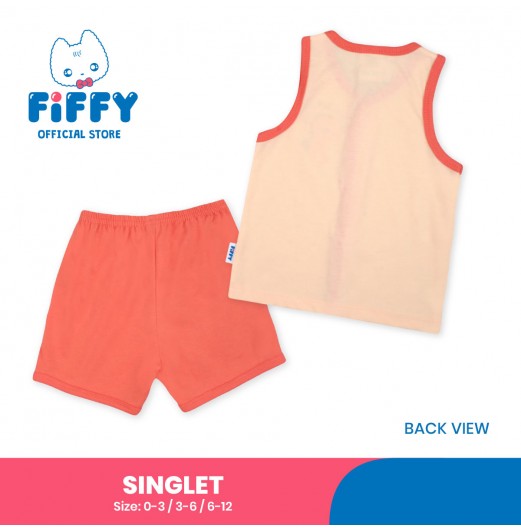 FIFFY BAJU BAYI BY THE SEAHORSE SINGLE SUIT (4025012)