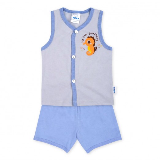 FIFFY BAJU BAYI BY THE SEAHORSE SINGLE SUIT (4025012)