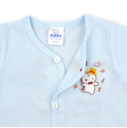 FIFFY BALLOON & BEATS SHORT SLEEVE VEST SUIT (4025013)