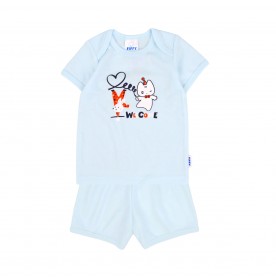FIFFY WELCOME T-SHIRT SUIT (4025016)