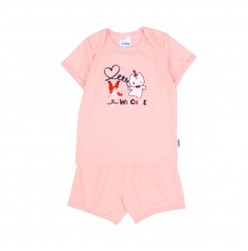 FIFFY WELCOME T-SHIRT SUIT (4025016)