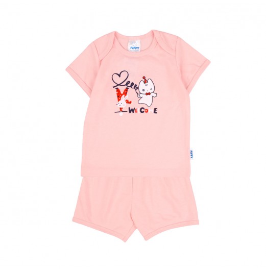 FIFFY WELCOME T-SHIRT SUIT (4025016)