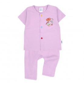 FIFFY DELICIOUS BAKED SHORT SLEEVE VEST + LONG PANT SUIT (4025017)