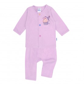 FIFFY YUMMY TIME LONG SLEEVE VEST SUIT (4025019)