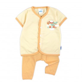 FIFFY PLANE BAJU BAYI SHORT SLEEVE VEST + LONG PANT SUIT (4025022)