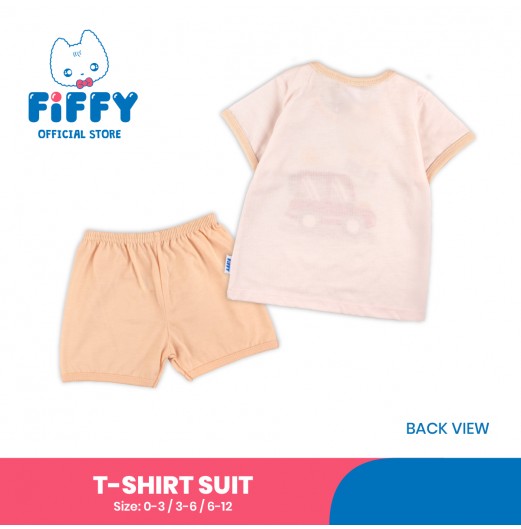 FIFFY LET'S PLAY BAJU BAYI T-SHIRT SUIT (4025024)