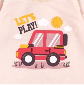 FIFFY LET'S PLAY BAJU BAYI T-SHIRT SUIT (4025024)