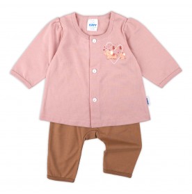 FIFFY BABY ELEPHANT BAJU BAYI LONG SLEEVE VEST SUIT (4025027)