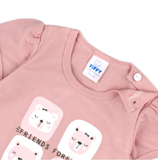FIFFY FRIEND FOREVER BAJU BAYI T-SHIRT SUIT (4025028)