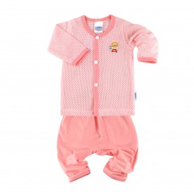 FIFFY SMILING LION LONG SLEEVE VEST SUIT