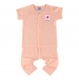 FIFFY DINOSAUR BABY SHORT SLEEVE VEST+ LONG PANT SUIT