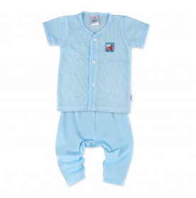 FIFFY GOOD RACE SHORT SLEEVE VEST+ LONG PANT SUIT