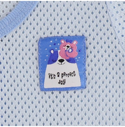 FIFFY GOOD NIGHT BEAR SHORT SLEEVE + LONG PANT SUIT