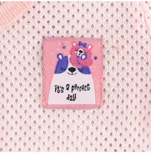 FIFFY GOOD NIGHT BEAR LONG SLEEVE VEST SUIT
