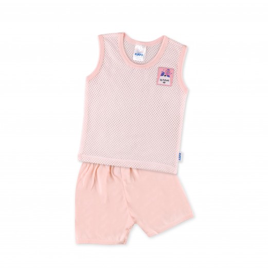 FIFFY GOOD NIGHT BEAR SINGLET SUIT