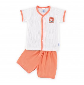 FIFFY BUNNY RABBIT SHORT SLEEVE VEST SUIT