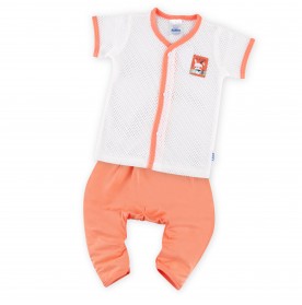 FIFFY BUNNY RABBIT SHORT SLEEVE VEST+ LONG PANT SUIT