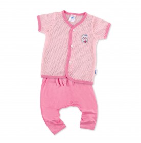 FIFFY CRAB BABY SHORT SLEEVE VEST+ LONG PANT SUIT
