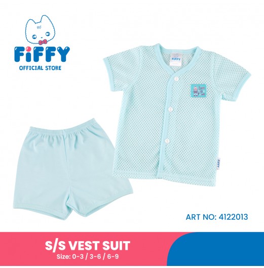 FIFFY INTELLIGENT ROBOT SHORT SLEEVE VEST SUIT