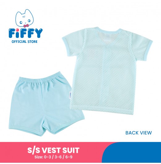 FIFFY INTELLIGENT ROBOT SHORT SLEEVE VEST SUIT