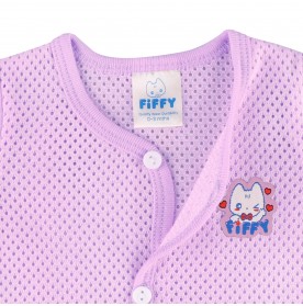 FIFFY LOVELY HEART SHORT SLEEVE VEST SUIT