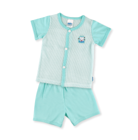 FIFFY LOVELY HEART SHORT SLEEVE VEST SUIT