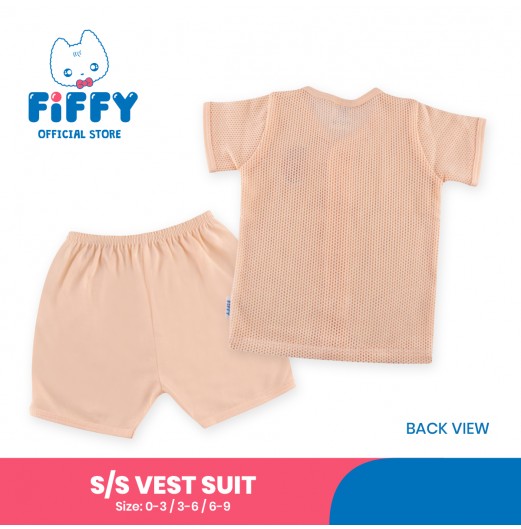 FIFFY BANANYA SHORT SLEEVE VEST SUIT