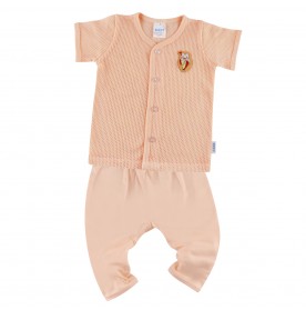 FIFFY BANANYA SHORT SLEEVE VEST+ LONG PANT SUIT