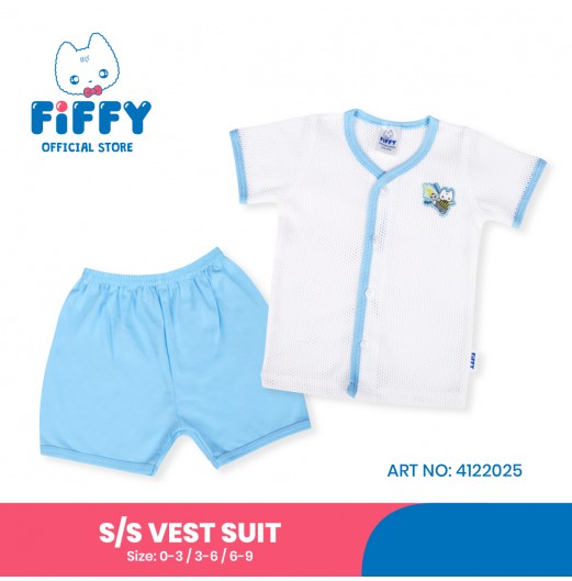 FIFFY FIRE FOOTBALL SHORT SLEEVE VEST SUIT